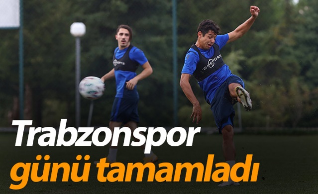 Trabzonspor'da yeni sezon hazırlıkları sürüyor. 27 Ağustos 2020 1