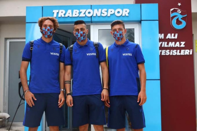 Trabzonspor'a Samsun'da coşkulu karşılama 7