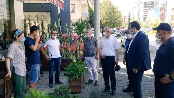Trabzon’da 18 ilçede eş zamanlı Koronavirüs denetimi 17