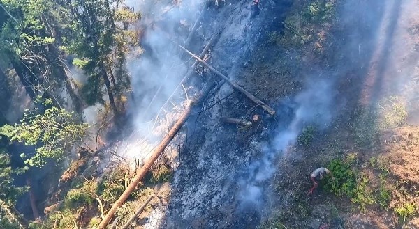 Artvin’deki orman yangını 3 gündür devam ediyor 6