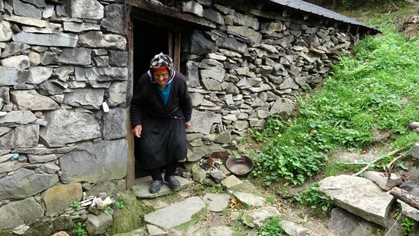 Trabzon'da yaylada tek başına yaşayan ‘Robinson Nine’nin hayatı belgeselde 8