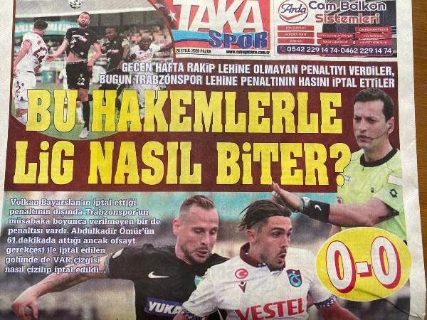 Trabzon gazetelerinden Trabzonspor manşetleri! "Ya sabır" 5