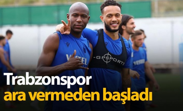 Trabzonspor ara vermeden Malatya hazırlıklarına başladı 1