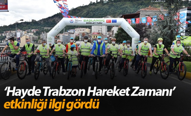 ‘Hayde Trabzon hareket zamanı’ etkinliği ilgi gördü 1