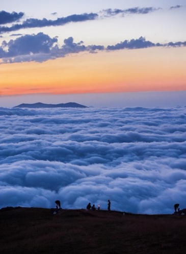 Trabzon'da Bulutların üzerindeki yayla, ziyaretçilerini cezbediyor 6