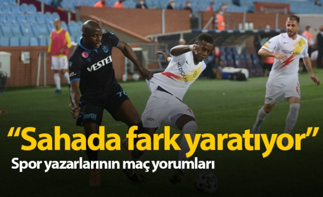 Spor yazarlarından Trabzonspor Malatyaspor yorumları 1