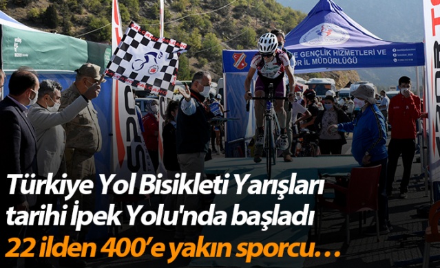 Türkiye Yol Bisikleti Yarışları tarihi İpek Yolu'nda başladı 1