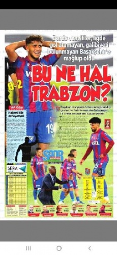 Yerel gazetelerden Trabzonspor'a sert eleştiri 3