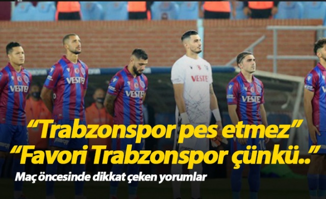 "Favori Trabzonspor çünkü..." 1