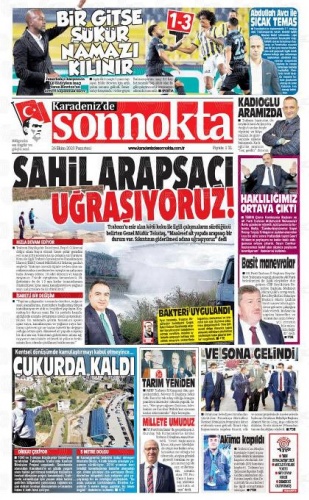 Yerel gazetelerden Trabzonspor'a sert tepki 9