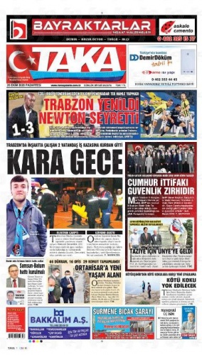 Yerel gazetelerden Trabzonspor'a sert tepki 8