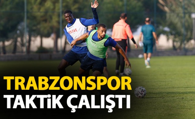 Trabzonspor'da Kasımpaşa maçı hazırlıkları sürüyor 1