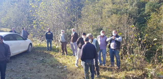 Trabzon'da köylüler ile jandarma karşı karşıya geldi 12