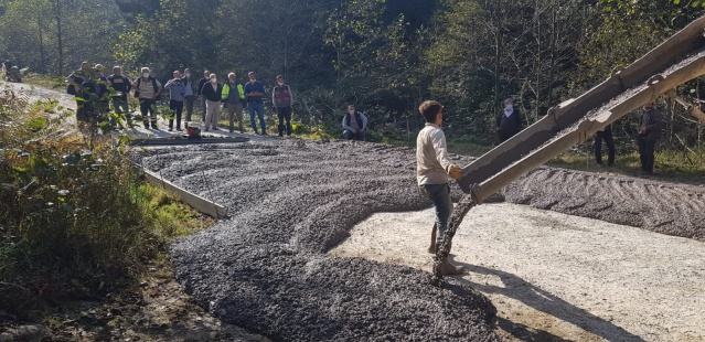 Trabzon'da köylüler ile jandarma karşı karşıya geldi 9