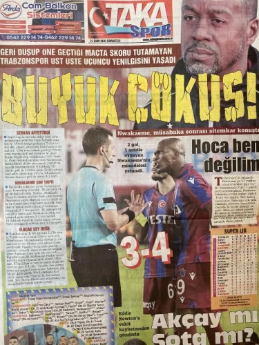 Kasımpaşa hezimeti sonrası Trabzonspor yönetimine gazetelerden büyük tepki 3