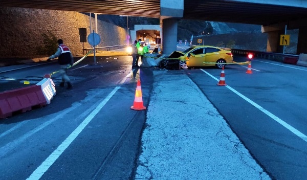 Trabzon'dan dönüş yolunda kaza: 1 Ölü 6