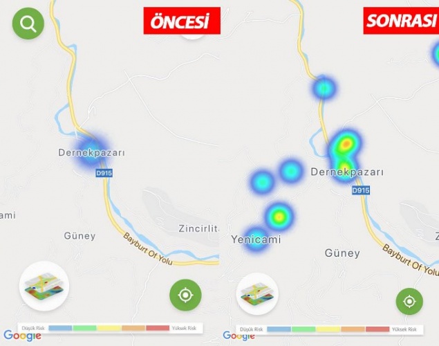 Trabzon’da koronavirüste son durum! Harita her şeyi anlatıyor 17