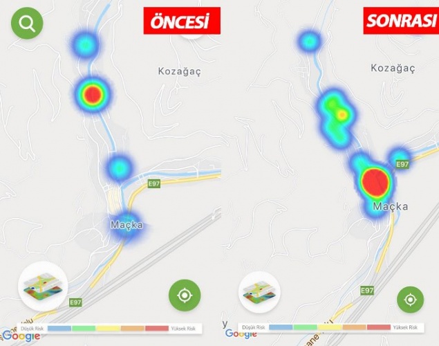 Trabzon’da koronavirüste son durum! Harita her şeyi anlatıyor 21