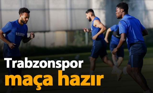 Trabzonspor Alanya maçına hazır 1
