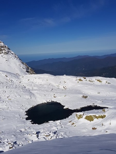 Karçal Dağı'nda göller ve akarsular buz tuttu 4