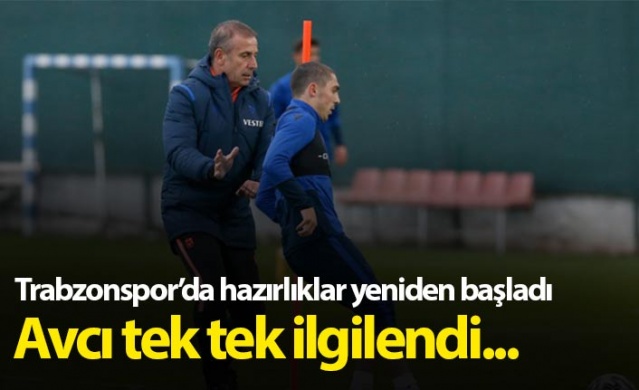 Trabzonspor'da Erzurum hazırlıkları yeniden başladı 1