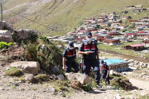 Trabzon'da 6 yayla evi soyuldu! Operasyon başladı 6
