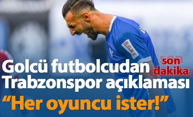 Serdar Dursun'dan Trabzonspor açıklaması 1