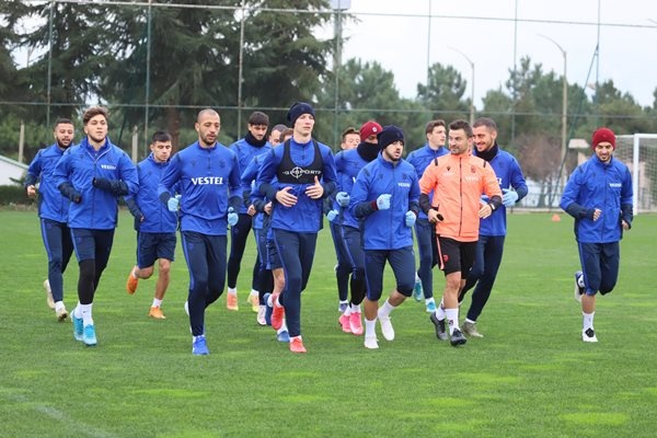 Trabzonspor Galatasaray'a hazırlanıyor 11