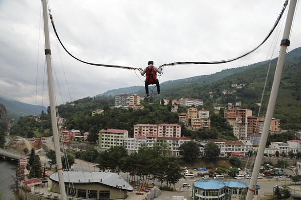 Trabzon'da Maçka macera parkında son çalışmalar! İşte açılacağı tarih 4