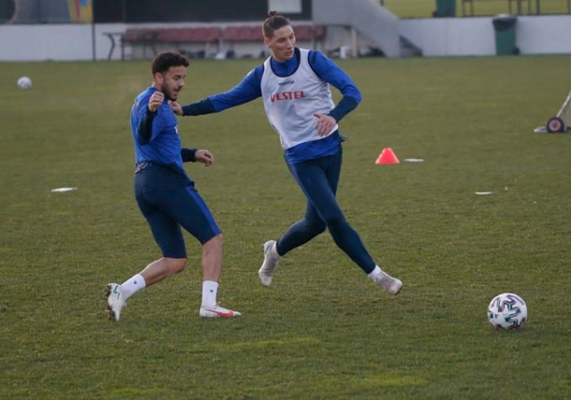 Trabzonspor Göztepe'ye hazırlanıyor 19