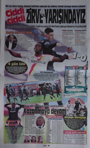Trabzon basınının galibiyet manşetleri! "Ekuban'dan sevgilerle..." 10