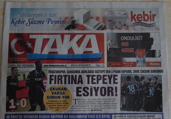 Trabzon basınının galibiyet manşetleri! "Ekuban'dan sevgilerle..." 7