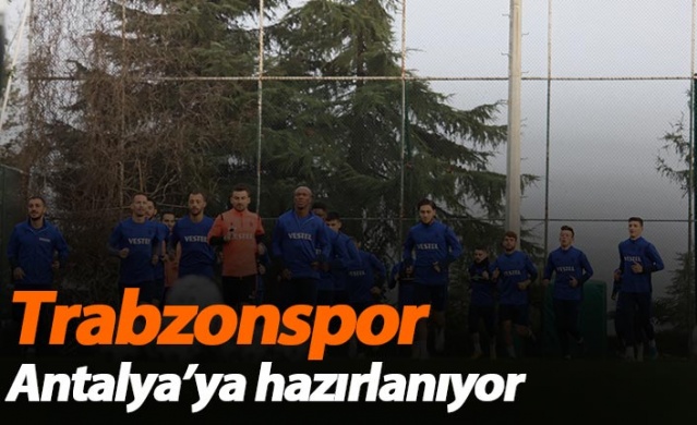Trabzonspor Antalya'ya hazırlanıyor. 13 Ocak 2021 1