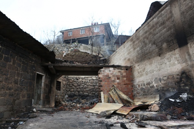 Araklı'da 7 ev yanmıştı, bölgede son durum 17