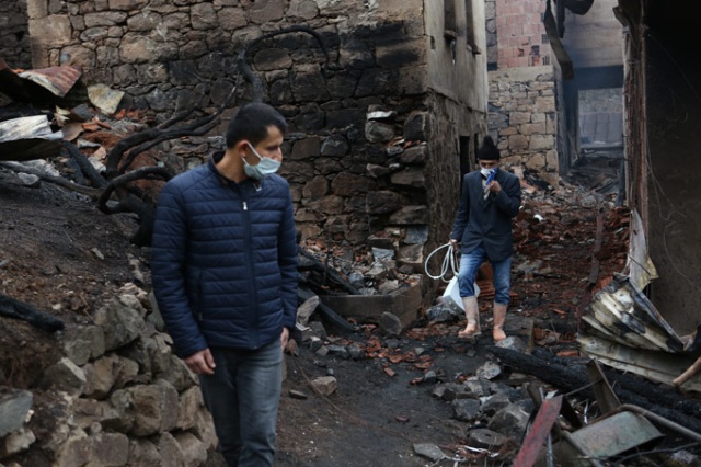 Araklı'da 7 ev yanmıştı, bölgede son durum 27