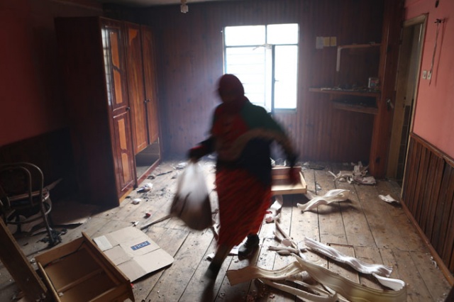 Araklı'da 7 ev yanmıştı, bölgede son durum 6