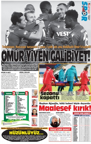 Trabzon Gazetelerinde buruk sevinç 4