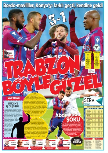Trabzon Gazetelerinde buruk sevinç 7