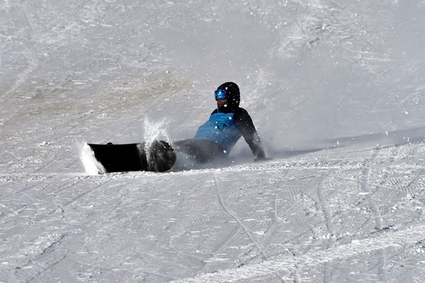 Zigana kayak merkezinde tatil bereketi. 23 Ocak 2021 7
