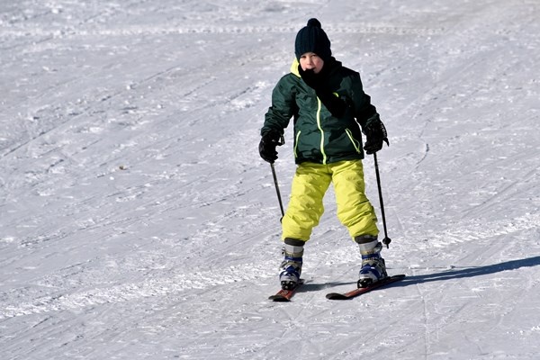 Zigana kayak merkezinde tatil bereketi. 23 Ocak 2021 4