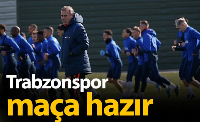 Trabzonspor final maçına hazır. 26 Ocak 2021 1