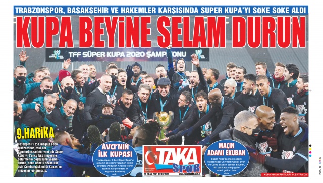 Trabzon gazetelerinde Trabzonspor'a övgü hakeme tepki 7