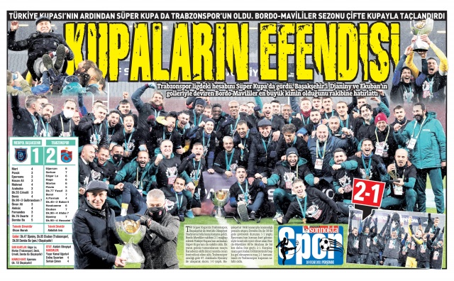 Trabzon gazetelerinde Trabzonspor'a övgü hakeme tepki 8