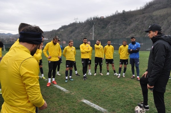Hekimoğlu Trabzon taktik çalıştı 3