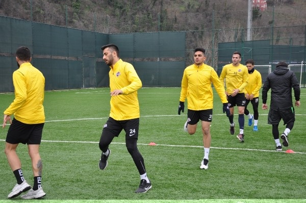 Hekimoğlu Trabzon taktik çalıştı 6
