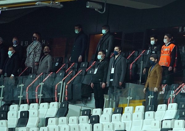 Beşiktaş-Trabzonspor maçından kareler. 30 Ocak 2021 50