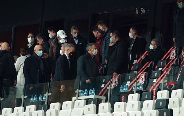 Beşiktaş-Trabzonspor maçından kareler. 30 Ocak 2021 44