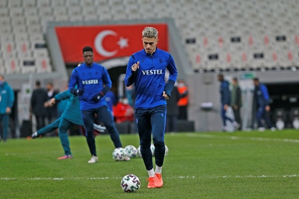 Beşiktaş-Trabzonspor maçından kareler. 30 Ocak 2021 52