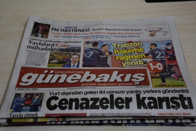 Trabzon yerel basınında galibiyet manşetleri 2