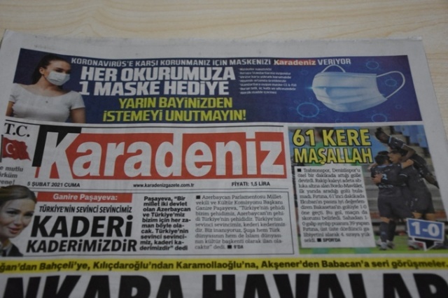 Trabzon yerel basınında galibiyet manşetleri 3